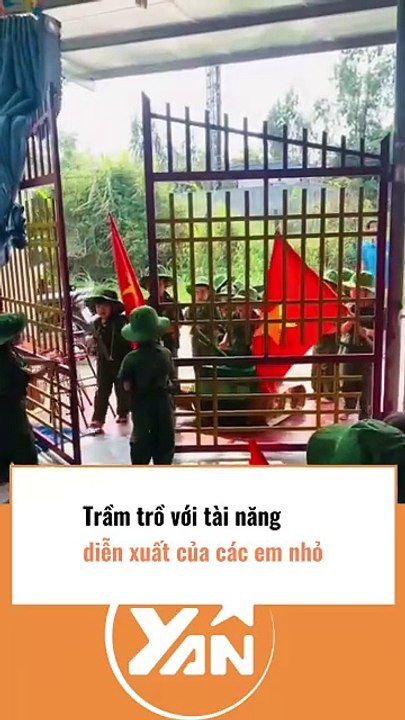 Trầm trồ với tài năng diễn xuất của các em nhỏ