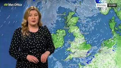 Met Office Monday morning weather forecast 05/05/2025