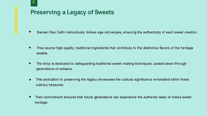 Bansari Rao Delhi | Preserving Delhi’s Sweet Heritage One Recipe at a Time