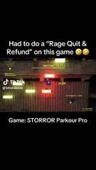 WHY I STOPPED PLAYING STORROR Parkour Pro!!