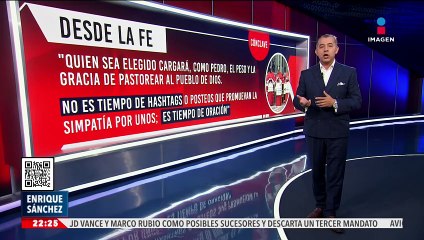 Obispo de Cuernavaca pide no apostar por quién será el próximo papa