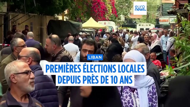 Premières élections au Liban depuis le cessez-le-feu entre Israël et le Hezbollah