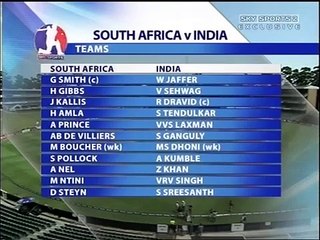 India vs South Africa 1st Test Match @ Johannesburg'2006 Test Series - Part 1 (Highlights)