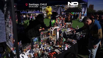 Star Wars fans flock to Santiago to celebrate 'May the Fourth'