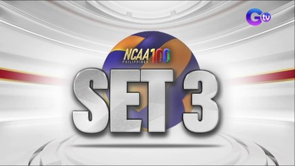 NCAA Women's Volleyball Mapúa vs San Beda (Third Set) | NCAA Season 100