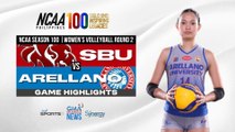 Arellano vs. San Beda (Women's Volleyball Highlights) | NCAA Season 100