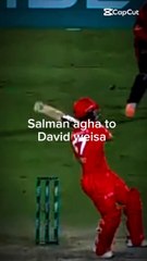 Salman agha best thrilling batting against opponents