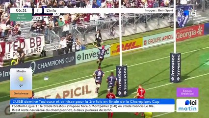 05/05/2025 - ici matin par  ici Breizh Izel en vidéo