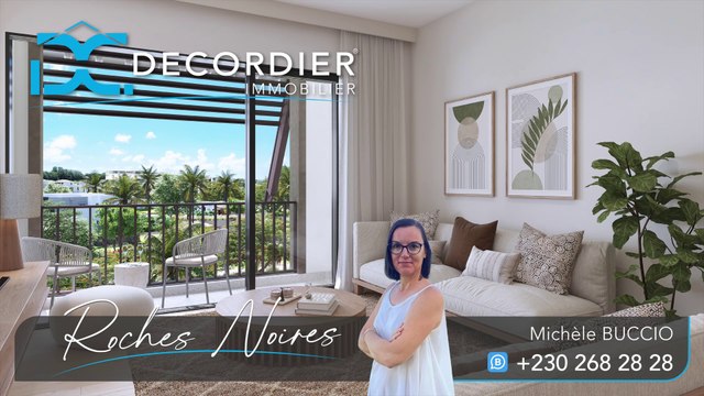 DECORDIER immobilier Maurice MA7-1517/1518/1520 – Appartement à vendre – Roches Noires