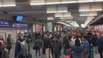Caos en la estación de Atocha tras el robo de cables en la alta velocidad entre Madrid y Andalucía