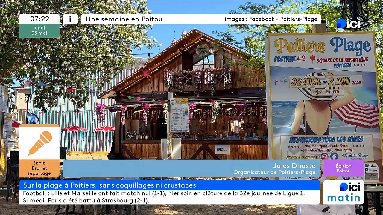 05/05/2025 - ici matin par ici Poitou en vidéo