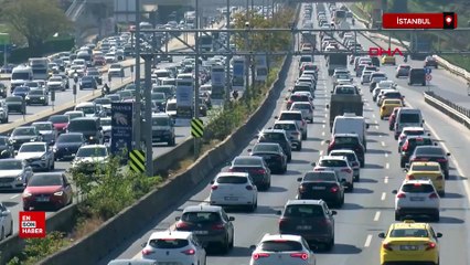 İstanbul'da sabah saatlerinde trafik yoğunluğu oluştu