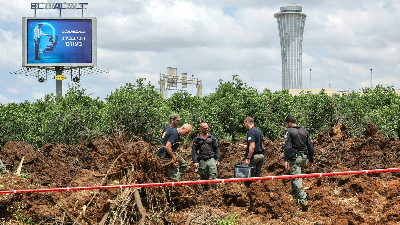 Tel Aviv am Wochenende von Rakete aus dem Jemen getroffen