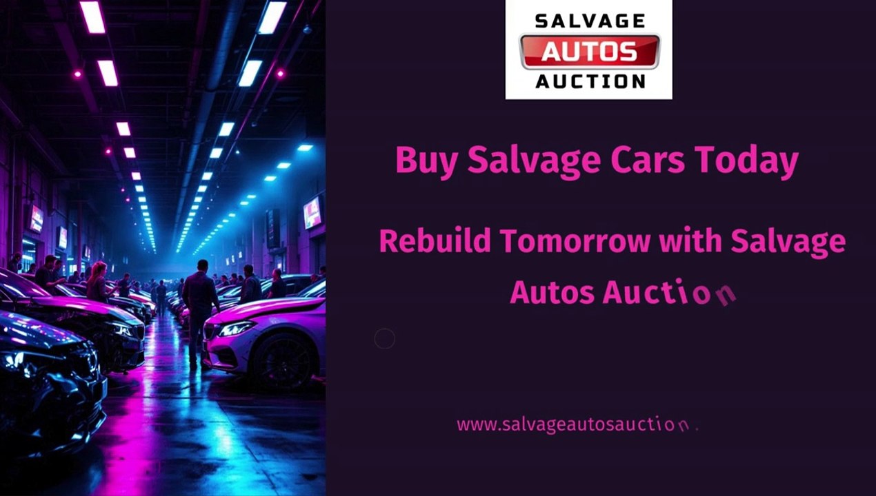 Buy Salvage Cars Today Rebuild Tomorrow with Salvage Autos Auction