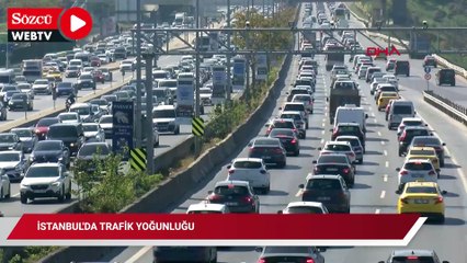 İstanbul'da trafik yoğunluğu