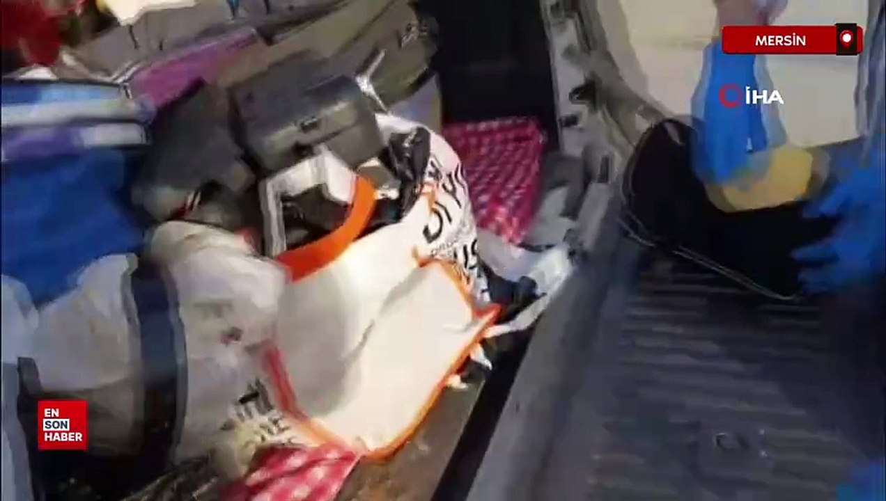 Mersin'de suikast silahı kalem tabanca ele geçirildi