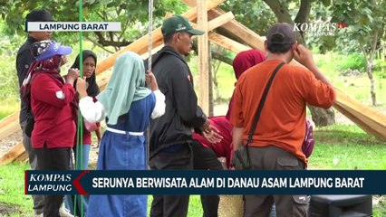 Serunya Berwisata Alam di Danau Asam Lampung Barat