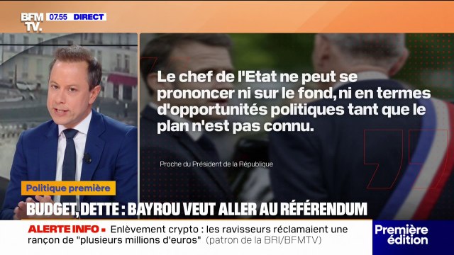 ÉDITO - Référendum sur les finances publiques: Cette idée est aussi floue aux yeux du président de la République que pour bon nombre de Français