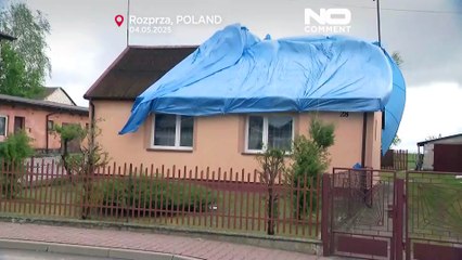 Forti tempeste colpiscono il sud della Polonia, causando danni diffusi