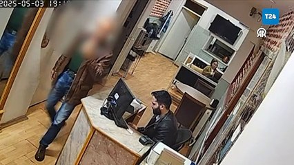 CHP Genel Başkanı Özel'i yumruklayan saldırganın kaldığı oteldeki görüntülerine ulaşıldı