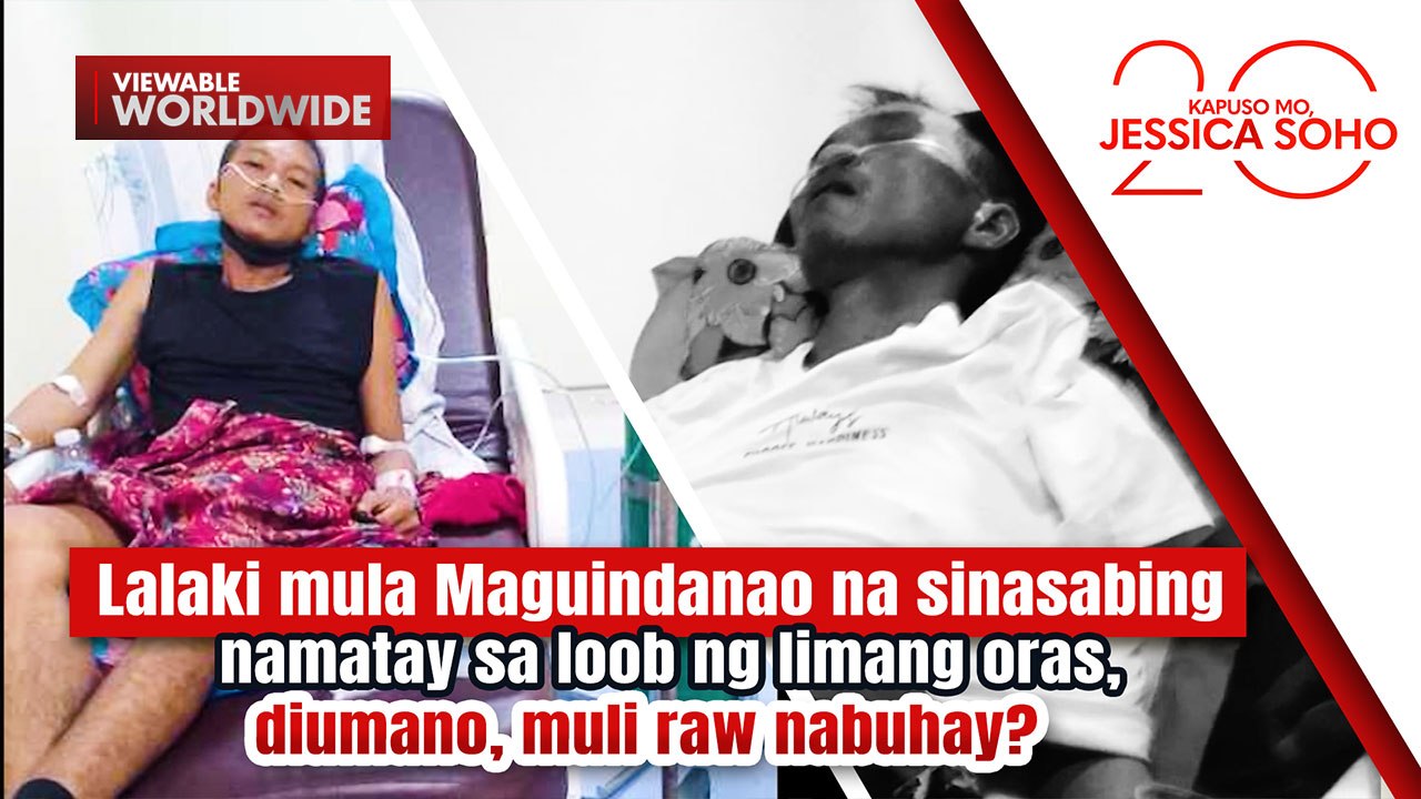 Lalaki na sinasabing namatay sa loob ng 5 oras, diumano, muli raw nabuhay? | Kapuso Mo, Jessica Soho