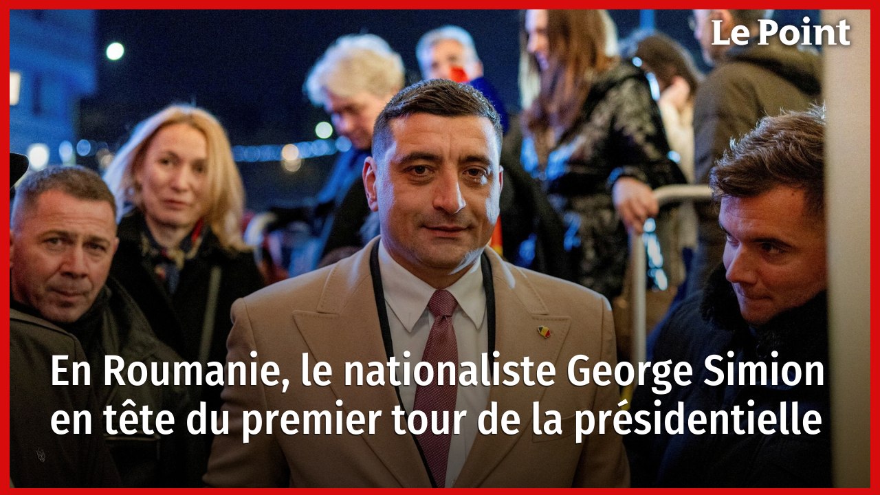 En Roumanie, le nationaliste George Simion en tête du premier tour de la présidentielle