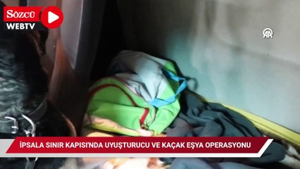 İpsala Sınır Kapısı'nda uyuşturucu ve kaçak eşya operasyonlarında yakalanan 3 kişi tutuklandı