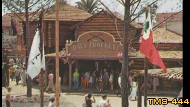 Davy Crockett Frontier Museum Disneyland History TMS-444