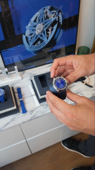 Nouvelle montre Zenith : un hommage au créateur de la marque #zenith #horlogerie #paris @agence_proches @michelmyriamm 📹: @tiktakheure