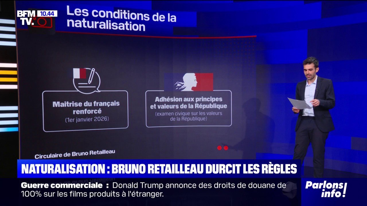 LES ÉCLAIREURS - Naturalisation: que contient la nouvelle circulaire de Bruno Retailleau?