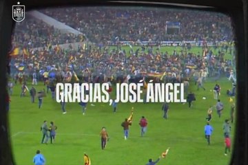La Selección Española homenajea a José Ángel de la Casa: "Se va la voz del fútbol"