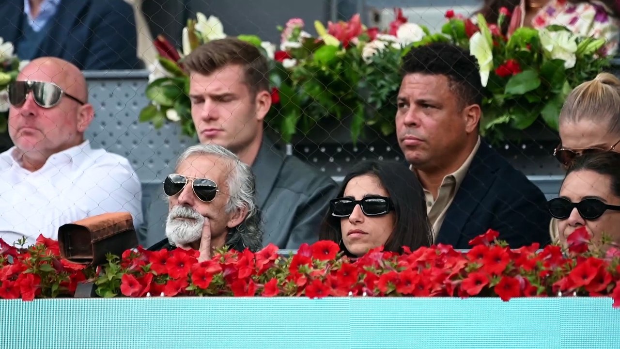 Rostros conocidos asisten a la final del Mutua Madrid Open