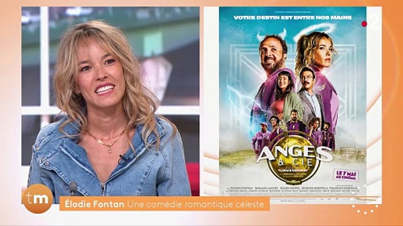 Elodie Fontan se confie sur son couple avec l'acteur-réalisateur Philippe Lacheau dans  "Télématin"