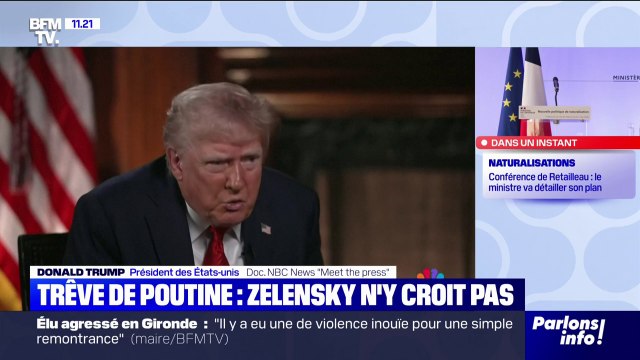 Accord de paix entre l'Ukraine et la Russie: Peut-être que ce n'est pas possible , estime Donald Trump