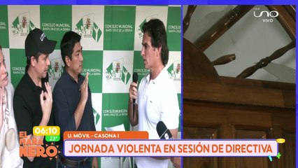 SCZ DAÑOS MATERIALES EN LA CASONA, TRAS VIOLENCIA DURANTE ELECCIONES EN EL CONCEJO