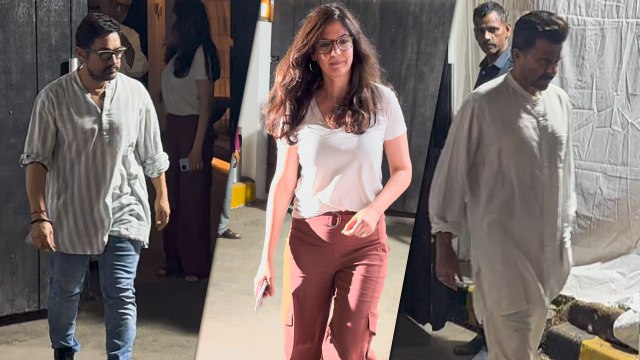 Aamir Khan And Gauri Spratt Offer Condolences At Nirmal Kapoor’s Residence | Anil Kapoor