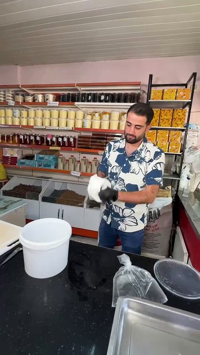 Adıyaman usulü acılı ayran.