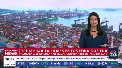 Trump tarifa filmes feitos fora dos EUA; Mariana Almeida analisa