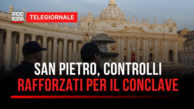 Telegiornale Roma e Regione Lazio - Edizione delle 13:00 di Lunedì 5 Maggio 2025