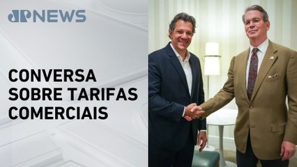 Haddad se reúne com secretário do Tesouro dos Estados Unidos