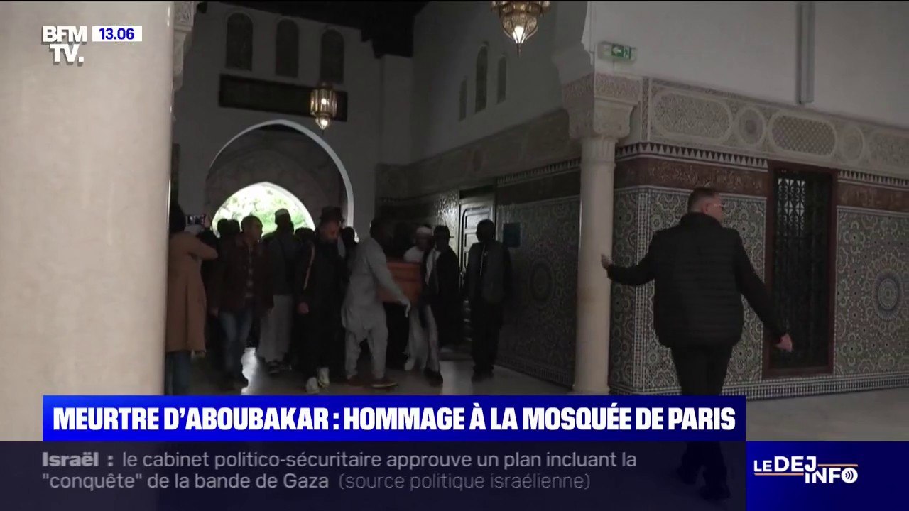 Meurtre d'Aboubakar Cissé: un hommage rendu à la mosquée de Paris ce matin, son inhumation prévue au Mali