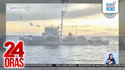 BRP Miguel Malvar, lumubog bago pa ito puntiryahin para sa maritime strike event | 24 Oras