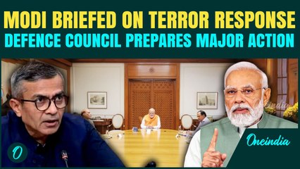 ‘Time To CRUSH Terror’: Modi Meets Forces And Defence Secretary Before Massive Response