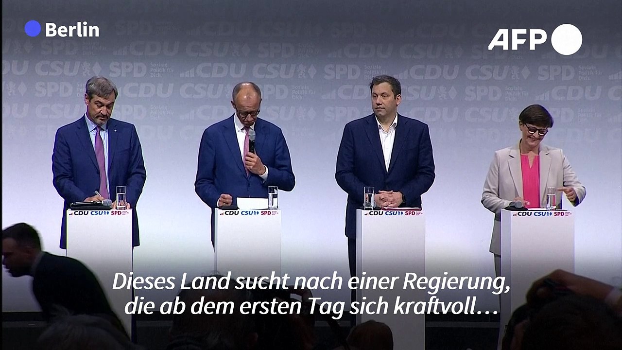 Merz: 'Wir sind verpflichtet zum Erfolg'