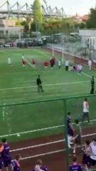 U15 Ligi'nde saha karıştı! Polis müdahale etti