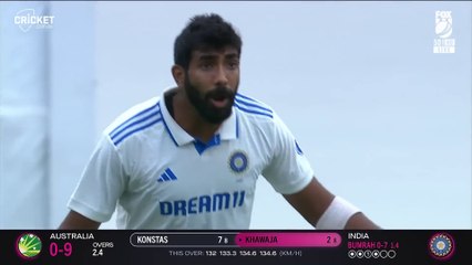 Bumrah fires up with final-ball wicket in spicy ending | Australia v India 2024-25