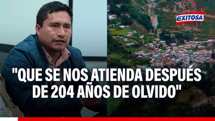 Alcalde de Pataz sobre 'marcha de sacrificio': "Que se nos atienda después de 204 años de olvido"