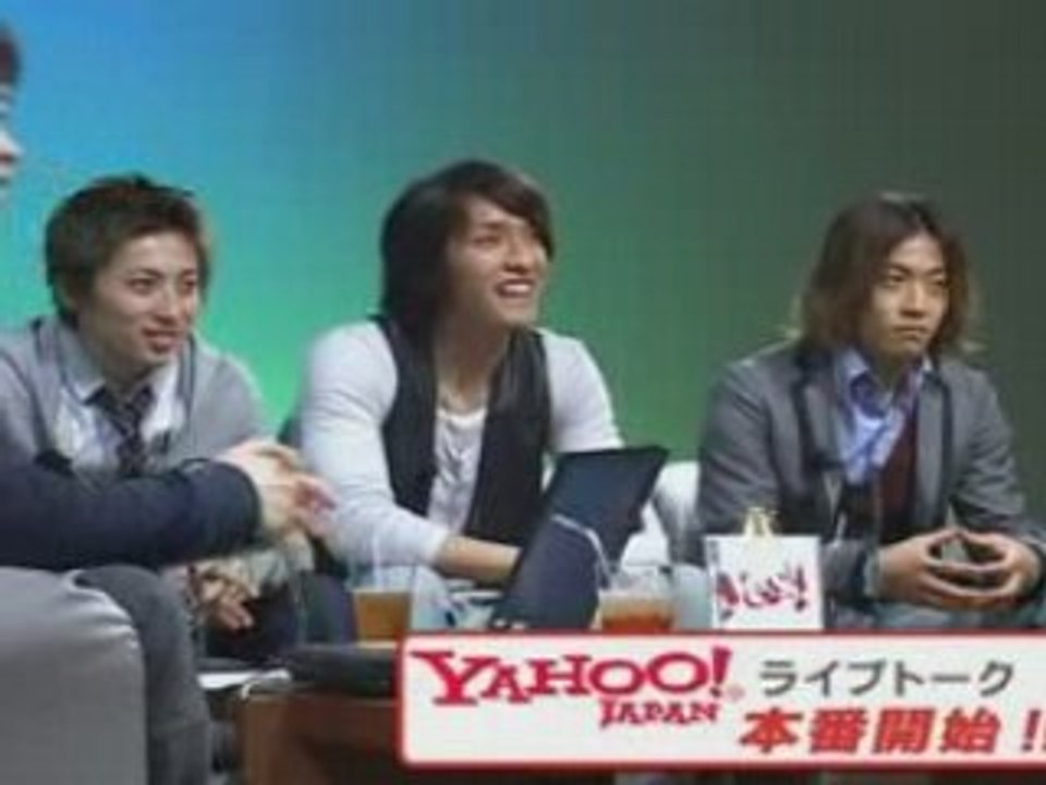 W-inds. YAHOO.LIVE TALK@VISION MOVIE