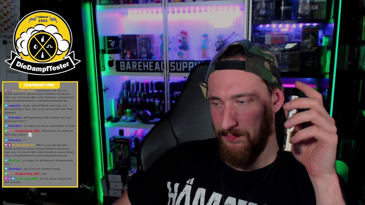 Hercules Grape Mint Liquid Geschmackstest