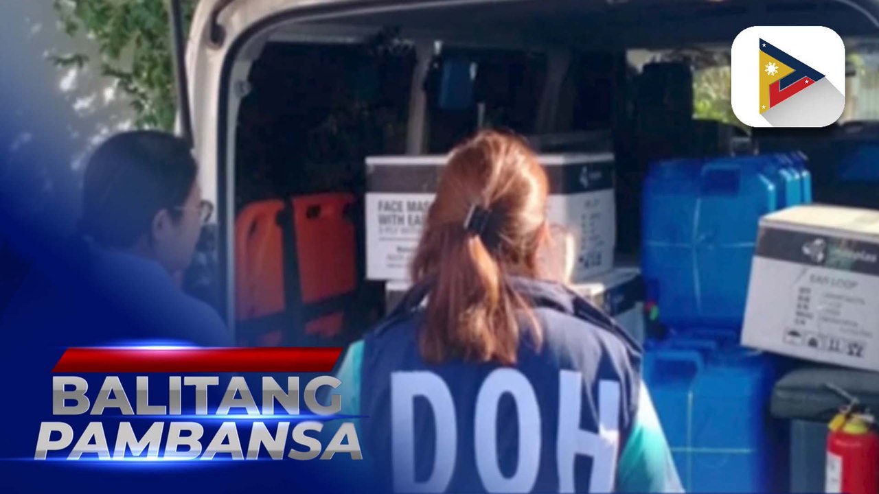 DOH at OCD-5, nagpadala ng dagdag na medical supplies sa mga lugar na apektado ng pagsabog ng Bulkang Bulusan